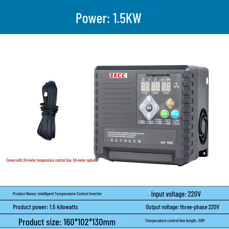 

Zechenchuan 220V 3-Phase Negative Pressure & Temperature Control Fan for Greenhouses