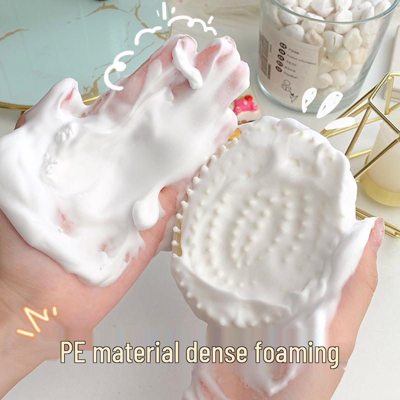 GECOMO Szampon w kremie i Grzebień do masażu skóry głowy - Do użytku na mokro/sucho