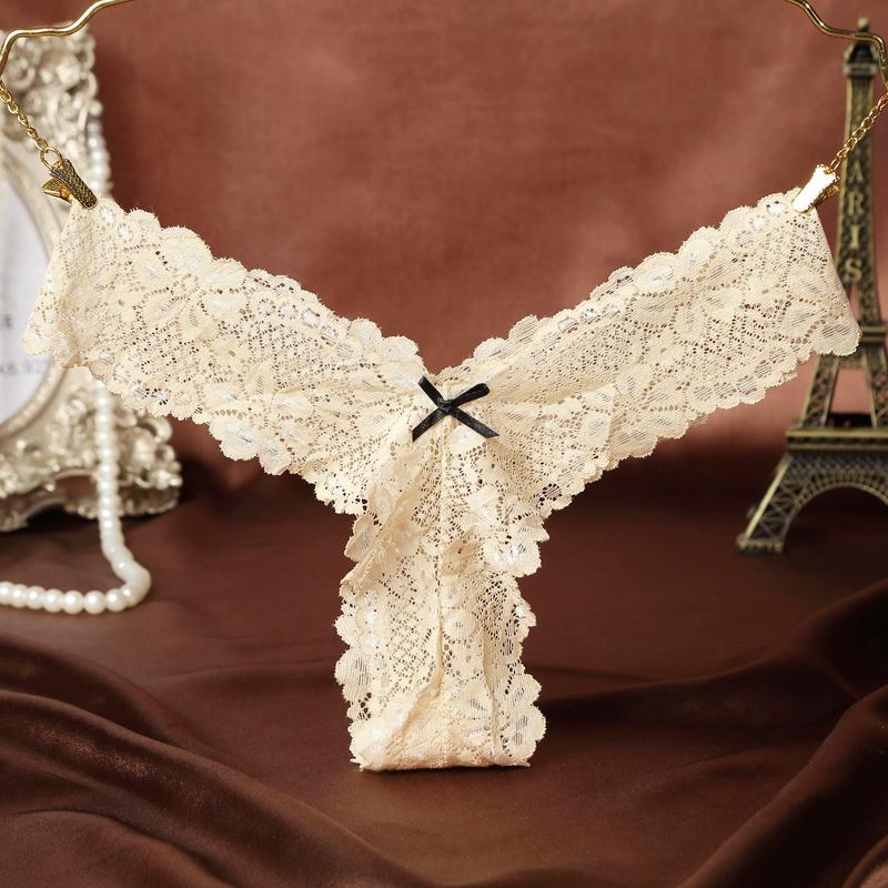 Sexy Panties Women Lace Low-rise Solid Sexy Briefs Female Underwear Pant Ladies Lingerie G String