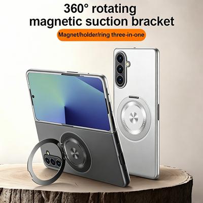 Drehbarer Metallhalter Halter Magnetischer Befestigungsring Hülle Für Samsung Z Fold Breite Faltung 8 Galaxy Z Fold 7 6 5 Schutzhülle