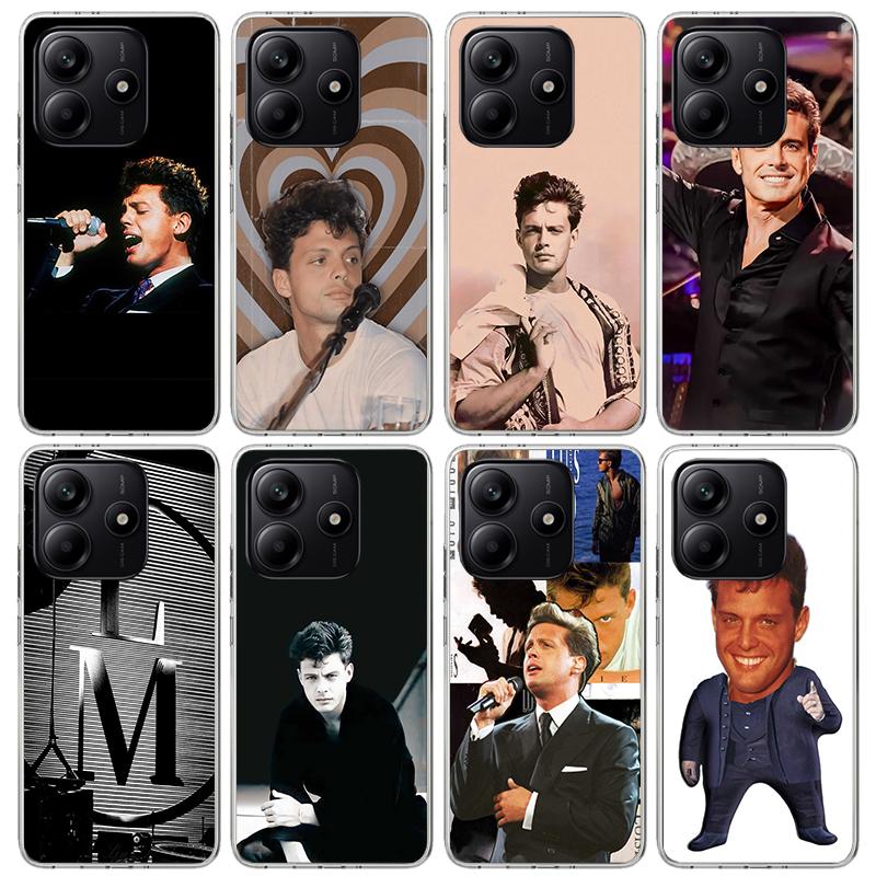 L-Luis M-Miguel Singer Phone Case For Xiaomi Redmi Note 10 11 12 13 14 15 Pro Plus 11S 12S 14S 11T 11E 10S Soft TPU Back Cover R