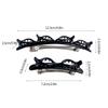 Black Braider Hair Clip Burst Pin Hairdo Bring Hair Hoop Multi\-storey Wisp Air Weave Head Hoop Styling Tool