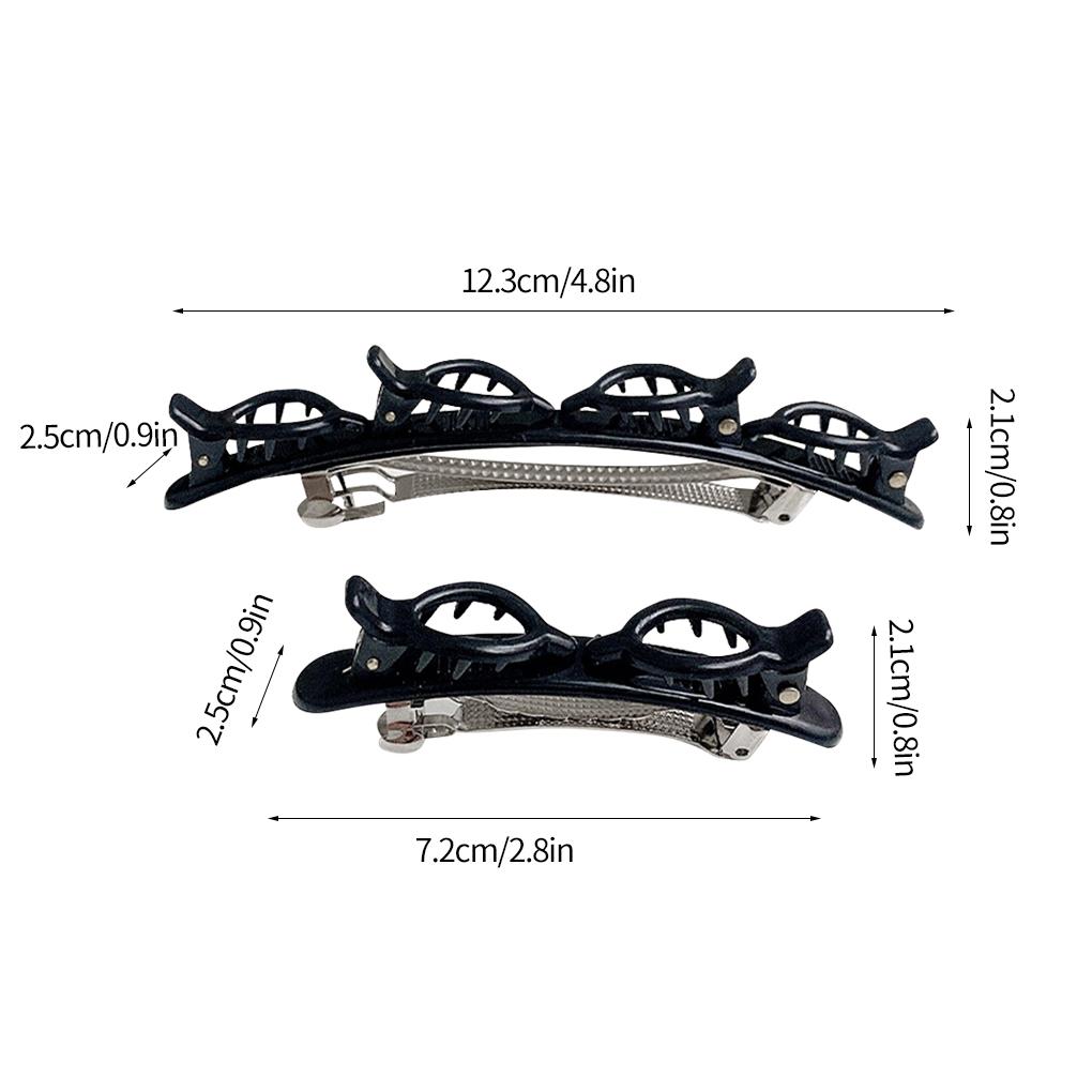 Black Braider Hair Clip Burst Pin Hairdo Bring Hair Hoop Multi\-storey Wisp Air Weave Head Hoop Styling Tool