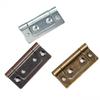 2/10 Piezas de Bisagra de 2 Pulgadas para Puerta de Armario Cajón Muebles Bisagra de Mortaja de Acero Inoxidable Apertura de 135° 51 * 25MM