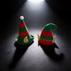 Christmas Elf Hat With Nonwoven Fabric For Kids And Adults Holiday Costume Accessory