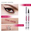 Eyeliner impermeabile a 5 colori Trucco Cosmetici di bellezza Eyeliner a lunga durata Ombretto Strumento per il trucco Non facile da sbavare Eyeliner