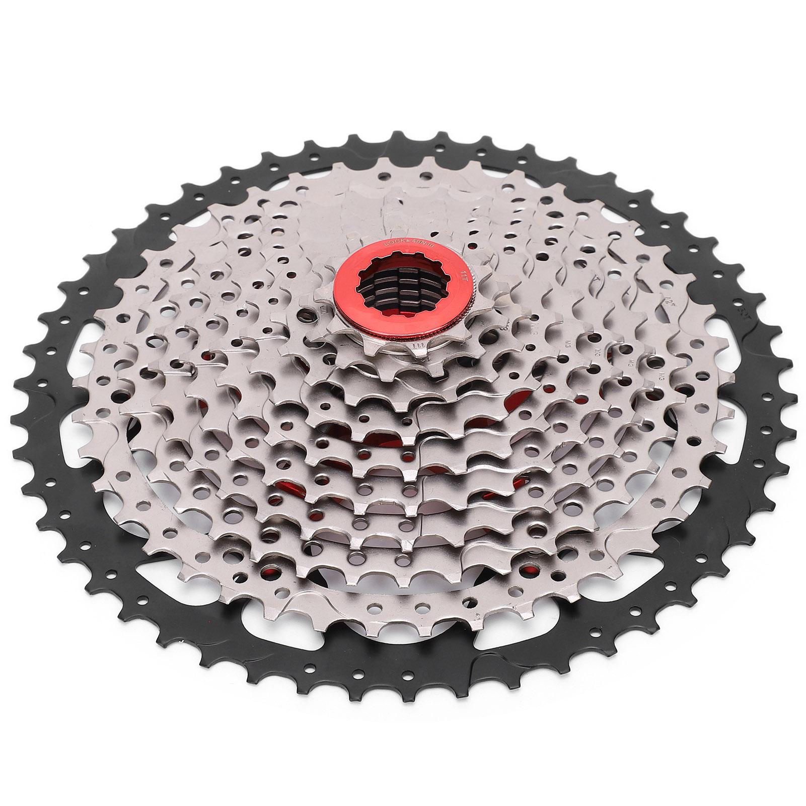 BOLANY Mountain Bike 10 Speed Freewheel Bicycle 11‑50T Cassette Flywheel Replacement
