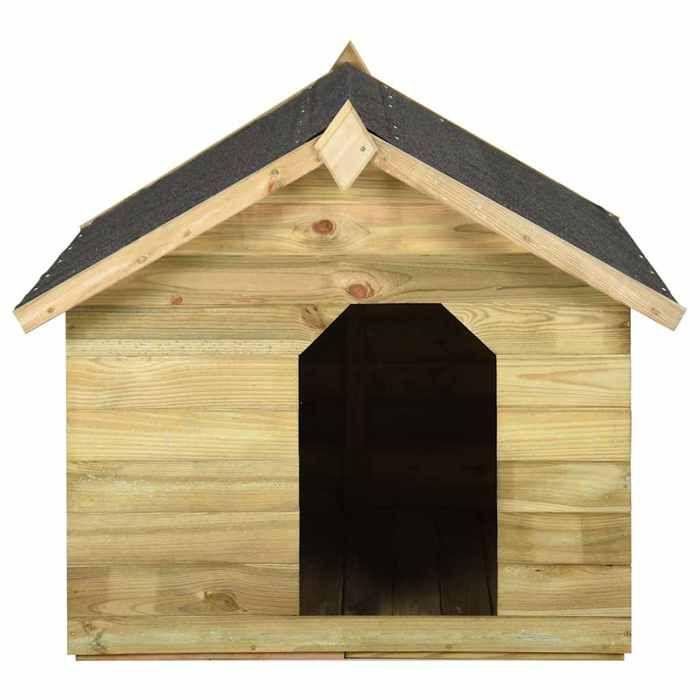VidaXL Niche de Jardin Toit Ouvrant Poulailler Chenil Bois de Pin Imprégné 45151
