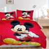 Mickey Mouse Adventure Print 3Pcs Bedding Setduvet Cover With 2 Bedropillowcase Home Birthday Gift