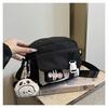 Child Cartoon Nylon Small Handbag With Splicing Design For Kindergarten Girls