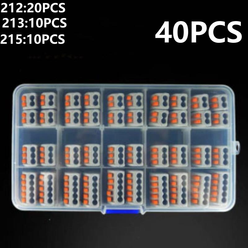 

Universal Quick-Connect Terminal Block, High-Current Terminal Block, PCT-212-213-215, 40 Pcs, 55 Pcs, 60Pcs
