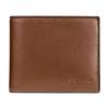 3 IN 1 Wallet Litchi Grain Cow Leather 3 In 1 Wallet Men's Dark Brown (Unisex) Wallets 74991 CWH