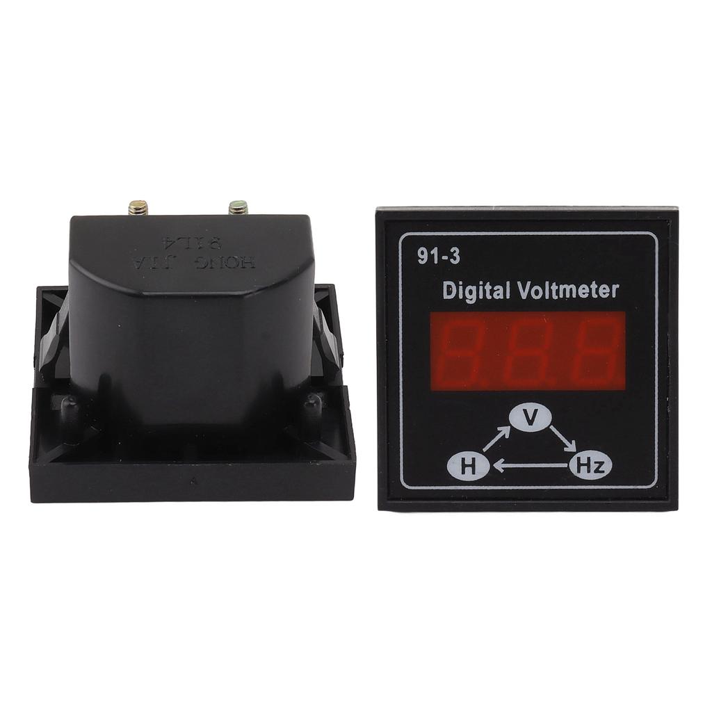 91 3 Digital Voltmeter for Gasoline Diesel Generator Set Accessories 220V 380V Single Phase 3 Phase Voltage Meter