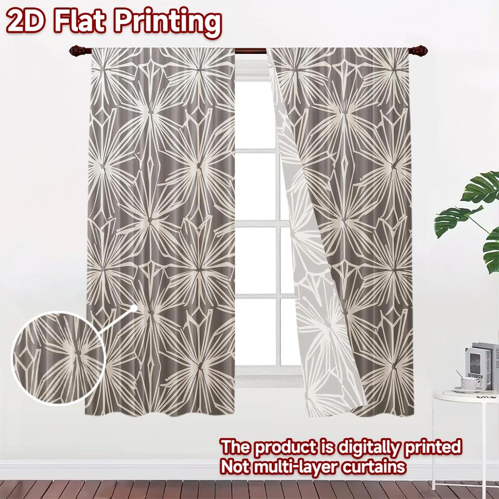 2D flat Photography Backdrop Background cloth Floral Geometric Design 100% Polyester Birthday Party Perfect for Outdoor