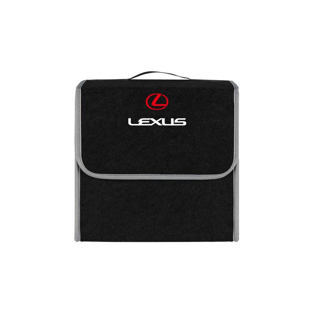 

Car Emblem Large Trunk Box Storage Bag Folding Organiser Pocket Accessories For Lexus LS LC IS350 ES300h ES300 IS250 GX460 LX570