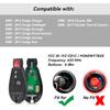 IYZ-C01C Key Fob FOBIK Replacement Remote Key DIY Kit For Dodge Ram 1500 2500 2009 2010 2011 2012 Grand Caravan Charger Challenger Durango Journey