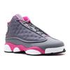New JORDAN 13 Retro Cool Grey Fusion Pink GS 439358-029
