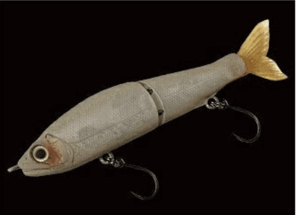 Gan Craft Jointed Claw F Радужная форель #AR-04 Chaser Khaki 70mm/4.1g