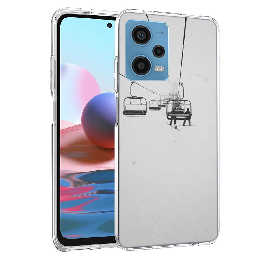 Skiing Snow Snowboard Ski Phone Case For Redmi 12 13C 12C 15C 15 9 Power 10 Prime+ 10C 10A 9T 9C 9i 9AT 9A Sport A5 K50 K30 60 U
