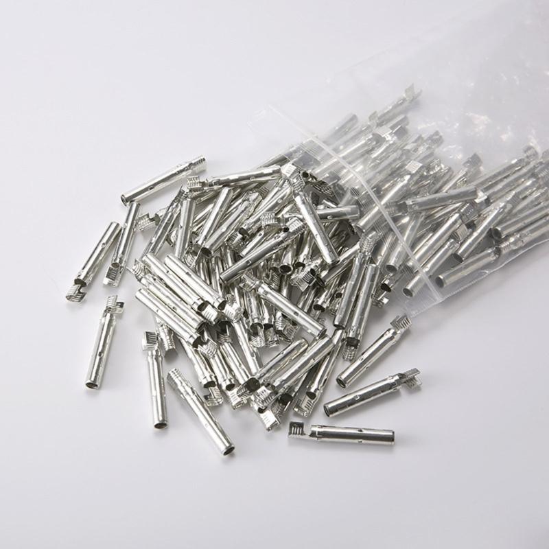 100pack Solars Panel Connectors with Tinned Coppers Cores for Superior Conductivity and Oxidation Resistance