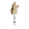 1Pc Funny Cat Meme Acrylic Badge Holder Retractable Easy Pull Badge Reel Lanyard for ID Card Holder Name Tag Key Nurse Accessory