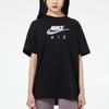 (WMNS) Nike Air Logo Casual Sports Short Sleeve Black T-Shirt Women's CZ8615-010