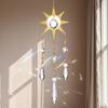 Large Sun Crystal Sun Chime Prism Catcher Wind Sun