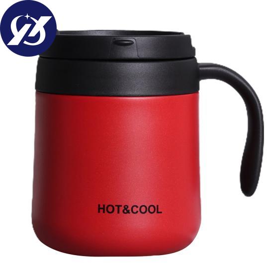 Izolovaný hrnek Nápojová voda v potravinářské kvalitě Nerezová ocel Vakuová izolovaná s víčkem Netěsná láhev na pití