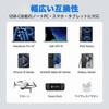 USB Extension Male to 100W PD Fast 10Gbps Data USB Durable Nylon Compatible with Type-C Cable, L-shaped, 0.5M, USB-C Female, Charging, Transfer, 3.2
