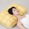 New Cotton Pineapple Bun Pillow for Home Use Adult Neck Protection Sleep Aid Pillow Core Dormitory Single Pack Soft and Rebound