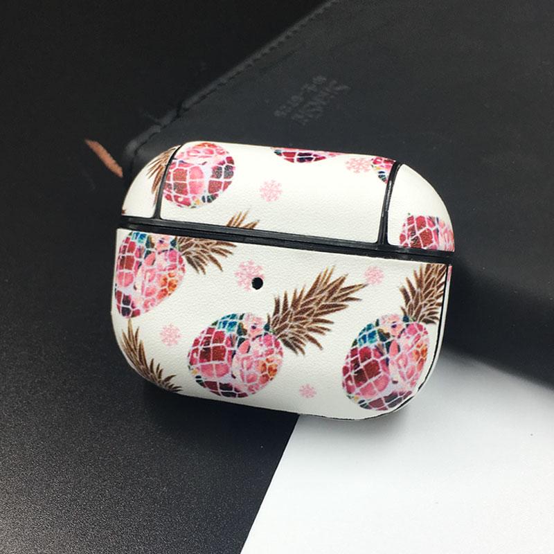 

Кожаный чехол для ПК для Apple Airpods Pro, защитный чехол для Bluetooth-гарнитуры Airpods Pro серый