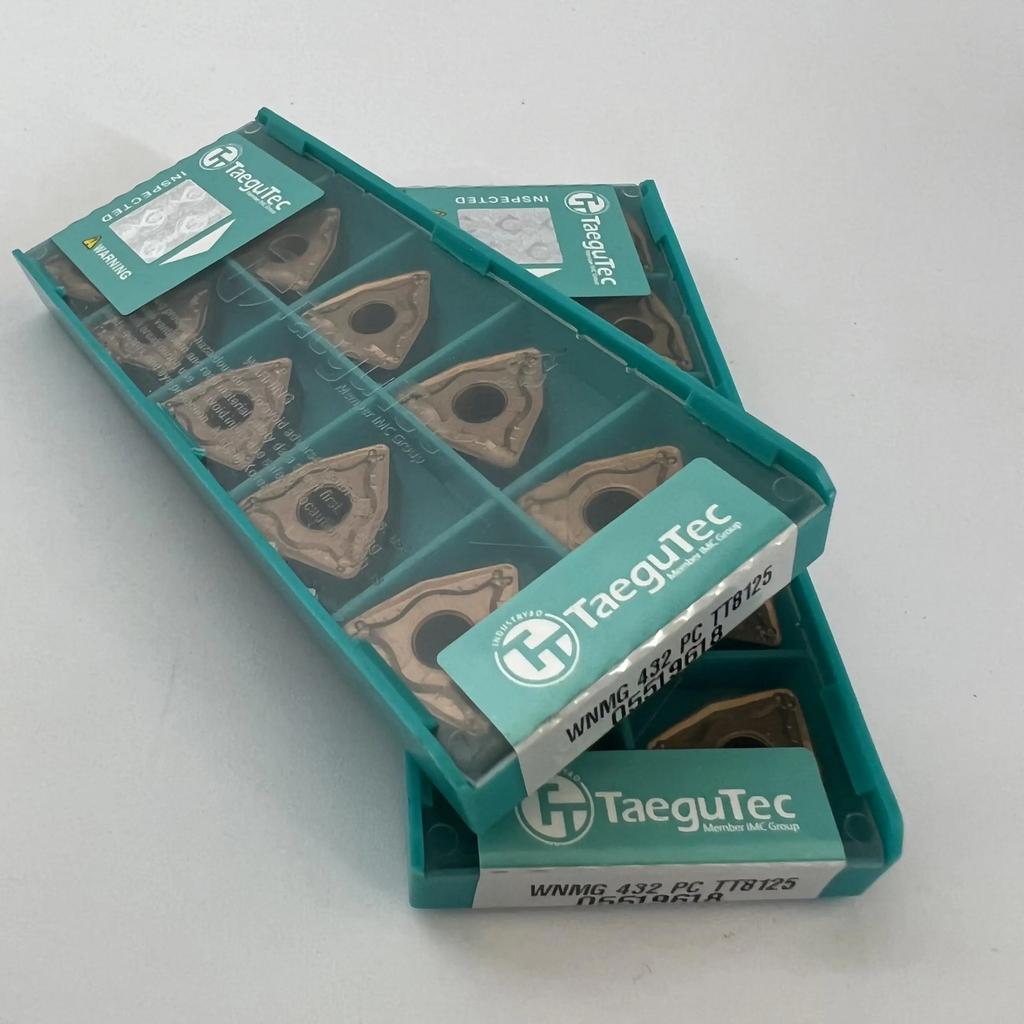 TaeguTec / WNMG080412PC TT9080 / Carbide blades 10 pieces