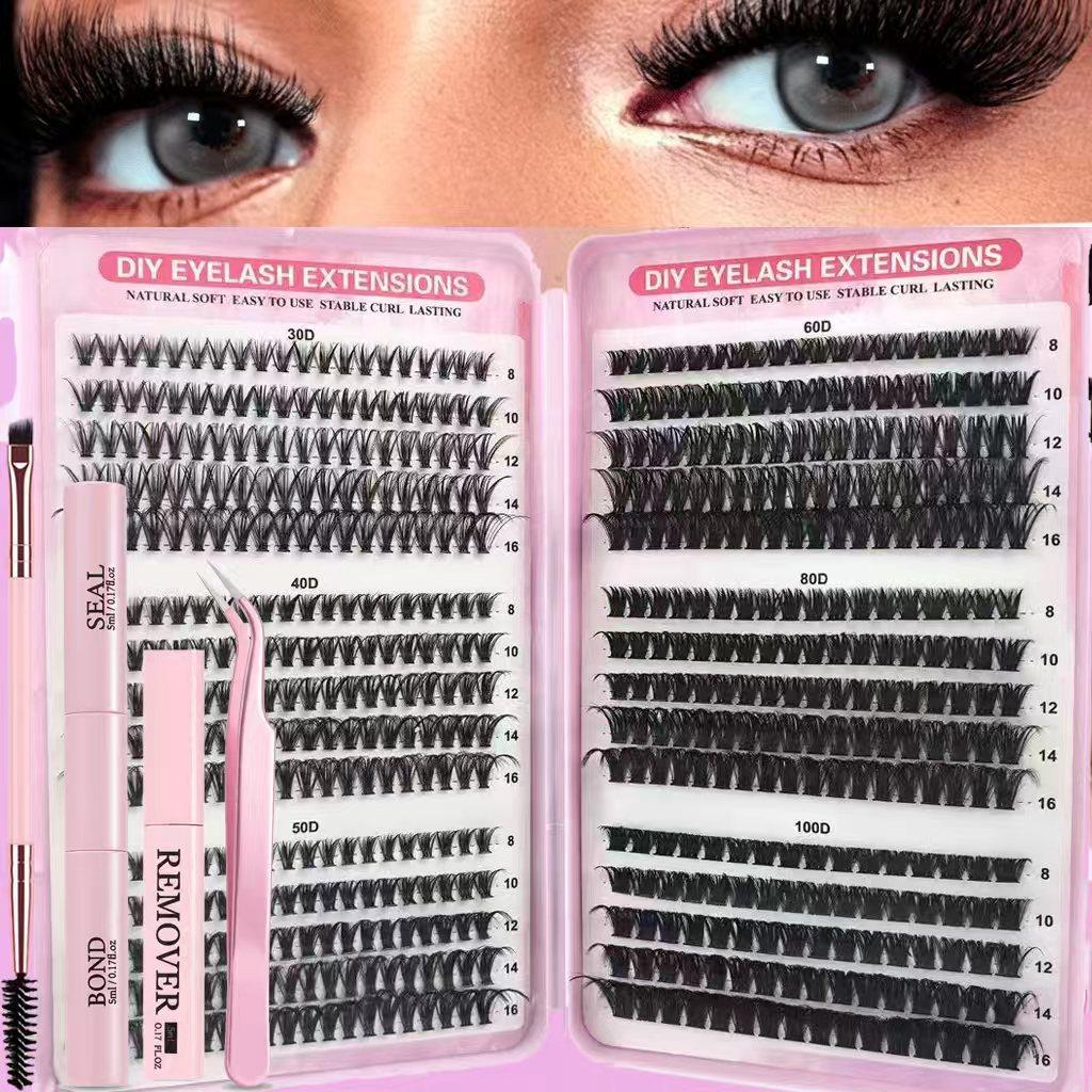 False Eyelashes Mixed Large-Capacity Set