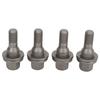 17mm Hex Wheel Lug Bolts Replacement High Strength Steel Studs for Peugeot 206 207