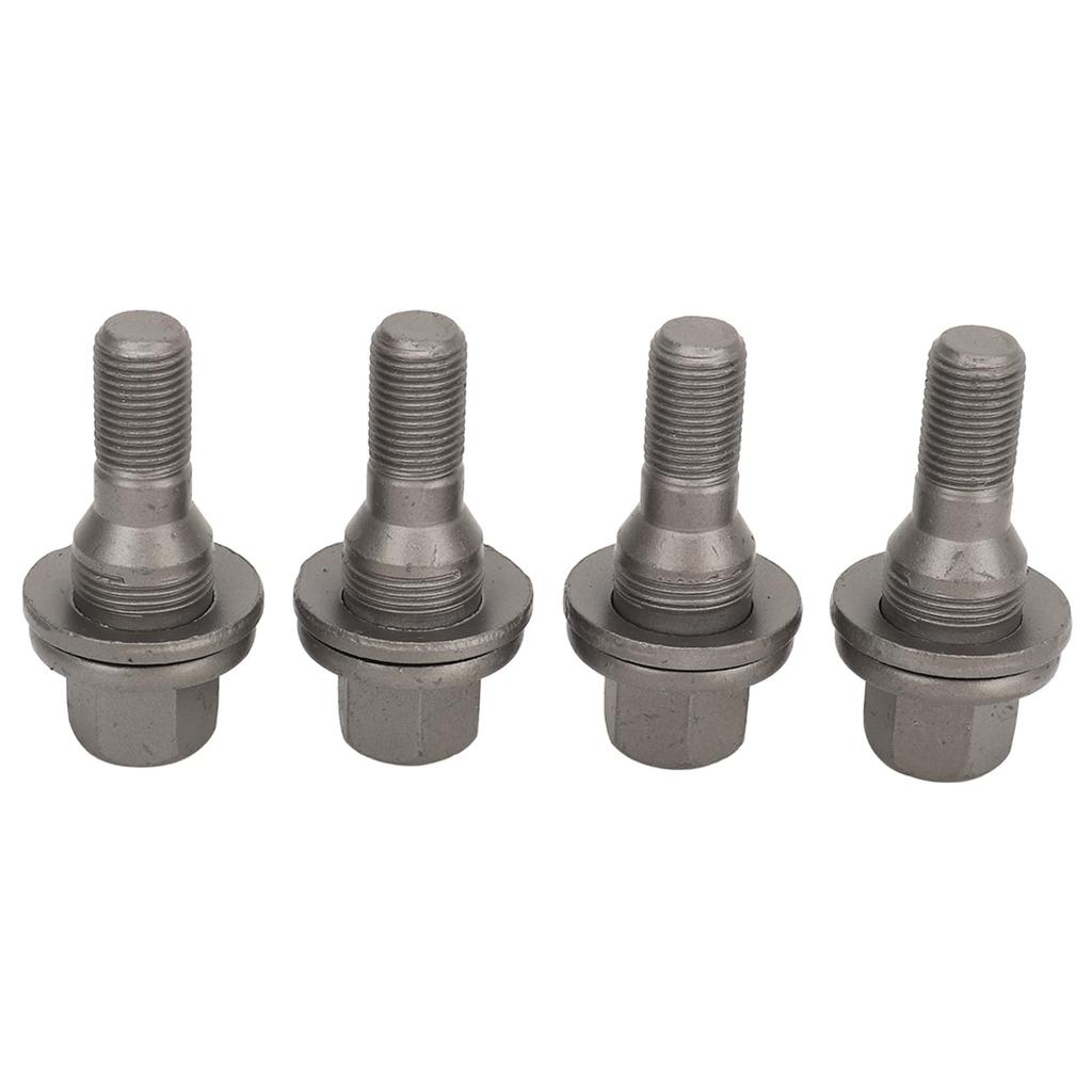 17mm Hex Wheel Lug Bolts Replacement High Strength Steel Studs for Peugeot 206 207