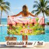 Custom Text Beach Towel, Soft Absorbent Swimming Multi-use TowelAnimal Crossing