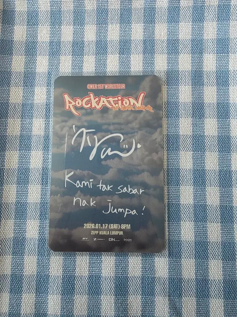 QWER Chodan ROCKATION Kuala Lumpur Poka