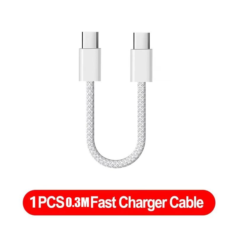 5 IN 1 GaN Desktop Charger For IPhone17 16Pro Laptop Samsung 240W Fast Charging Adapter USB C To Type-C Cable 3PD 2USB Charger