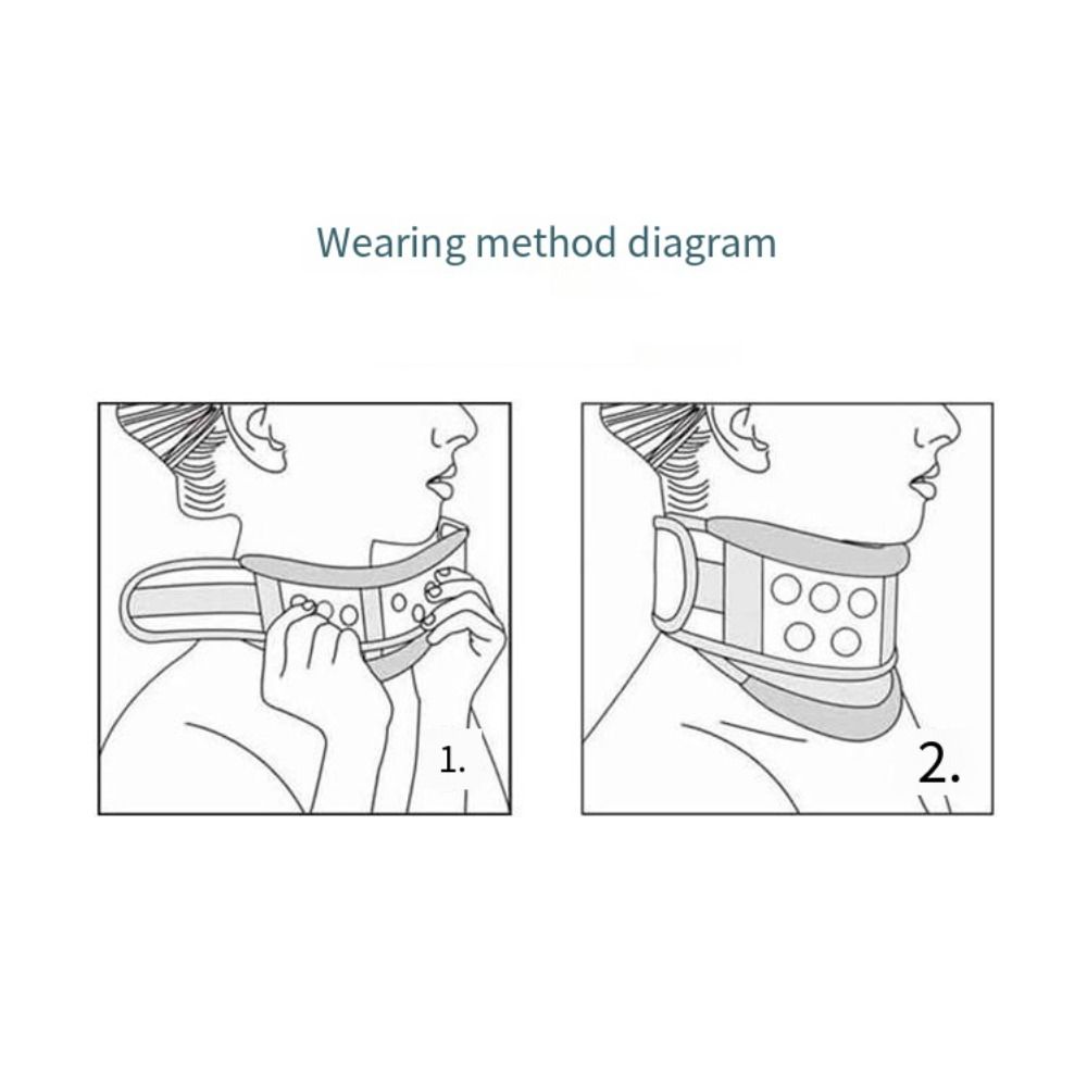 Neck Brace Collar Neck Cervical Traction Device Cervical Gear For Stiff Relief Cervical Collar