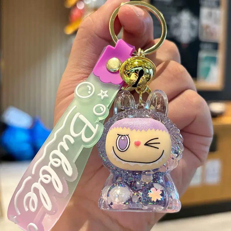 Creative Cute Doll Acrylic Funny Rag Cloth Keychain Bag Pendant Gift Keychain