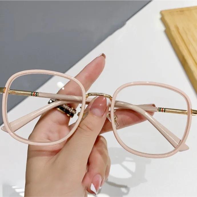 Fashion Shows Young Reading Glasses, Women'S Anti-Blue Large-Frame Reading Glasses, Middle-Aged And Elderly High Definition Glasses