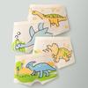 4 Pezzi/Set Biancheria Intima Bambini Ragazzi Cotone Boxer Corti Bambini Cartone Animato Auto Slip Bambino Boxer Traspiranti Slip