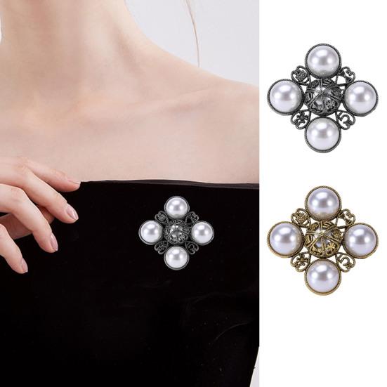 

Универсальная брошь в стиле ретро, ​​темпераментная пряжка, изысканное мастерство, аксессуары для одежды, брошь-корсаж