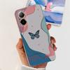 Weiche TPU-Stoßstange Hüllen für Realme C67 4G RMX3890 Rückabdeckung Dünnes Klares Silikon Handyhülle Damen Mode Malerei Funda C 67 4G
