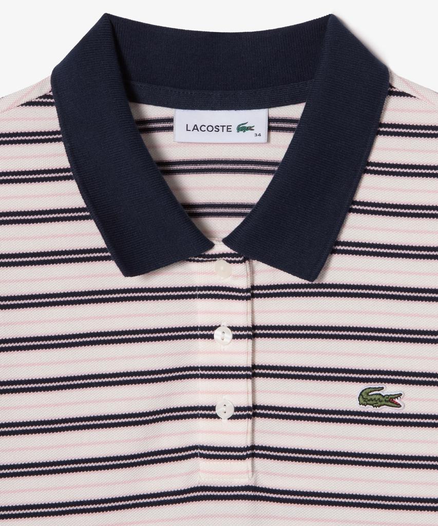 Lacoste Women'S Multistripe Rugby Polo Dress Ef800E-56G 166