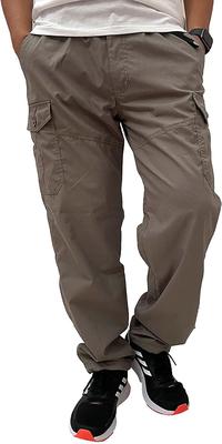 Outdoor Products Men's TC Weather Mesh-Lined Climbing Cargo Pants, Brown, Size M
