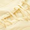 European & American Women's V-Neck Tie-Waist Fashion Casual Shirt