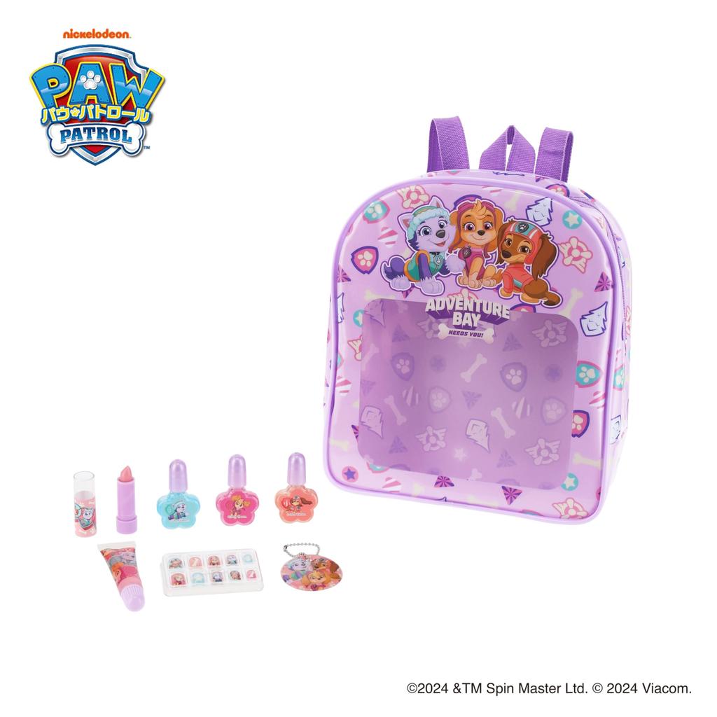 Race Paw Patrol Backpack Makeup Set, Ages 6+, Cosmetics, Accessories, 241009