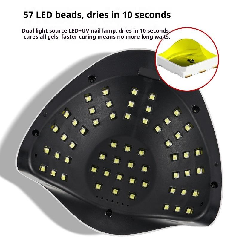 Uv Led Nail Lamp Gel Polish Fast Drying Gel Lamp With Automatic Sensing 4 Timer Professional Nail Dryer Manicure Salon Tools