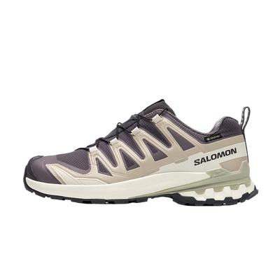 XA Pro 3D V9 Støddæmpning, Vandtæt Og Åndbar Støtte Lave Vandrestøvler Dame Mørkegrå Sorte Sneakers 477447